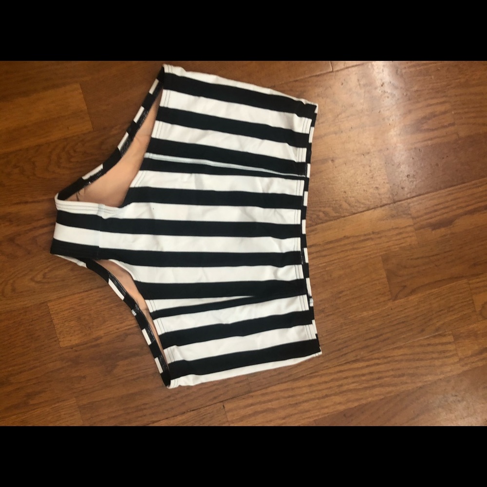 Jcrew High Wasted Bikini bottoms